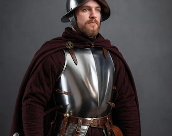 Gothic Knight Full Armor Suit – Medieval Steel LARP Cosplay Costume Warrior Outfit