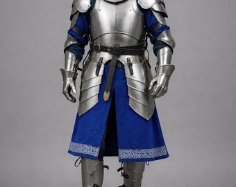 Full Body Barbuta Knight Armor | 18 Gauge Steel Medieval Protection for Cosplay, LARP