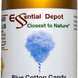 Blaues Zuckerwatte Duftöl 4 oz.