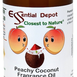 Peachy Coconut Fragrance Oil - 4oz