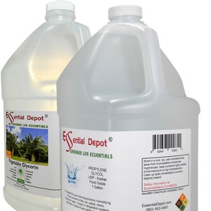1 Gallon Veg Glycerin + 1 Gallon Propylene Glycol FREE US SHIPPING