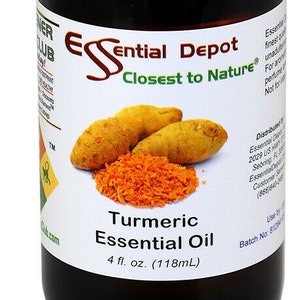 Turmeric Root Essential Oil 4 oz.
