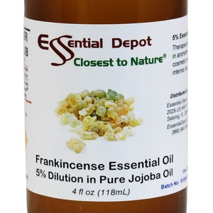 Frankincense 5% Dilution in Pure Jojoba 4oz