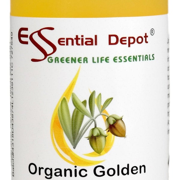 Jojoba Oil Organic Golden 4 fl oz.