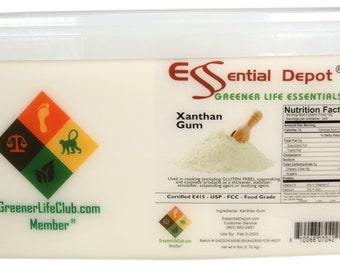 Xanthan Gum - USP FCC Food Grade - 6 Pfund - Greener Life Club Box