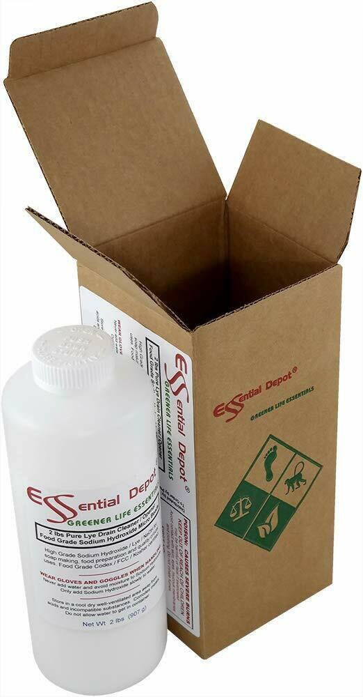 2 Lbs Food Grade Sodium Hydroxide Lye Micro Beads FREE Etsy