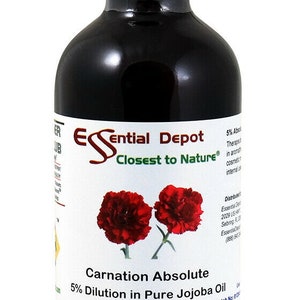 Carnation Absolute 5% Dilution in Pure Jojoba 4 fl oz
