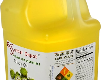 Castor Oil Finest Quality 1 Gal 7lb 15oz Shipped in 1 Gal Container