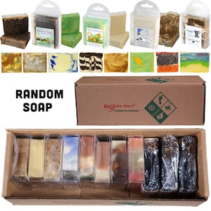 Artisan Soap - 11 Random Bars of Handcrafted Soap
