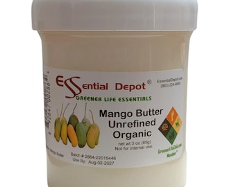 Organic Mango Butter 3 oz.