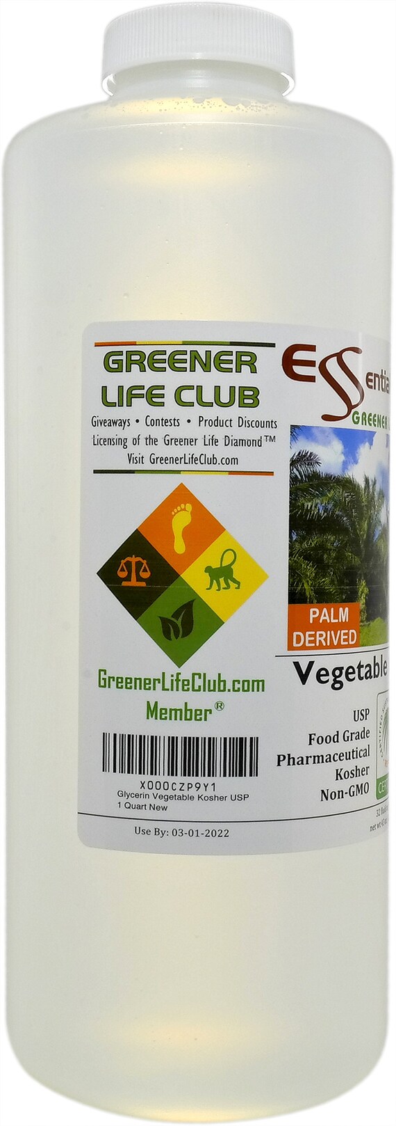 Vegetable Glycerin USP Food Grade >99.7% Palm-Derived – Glycerin Supplier