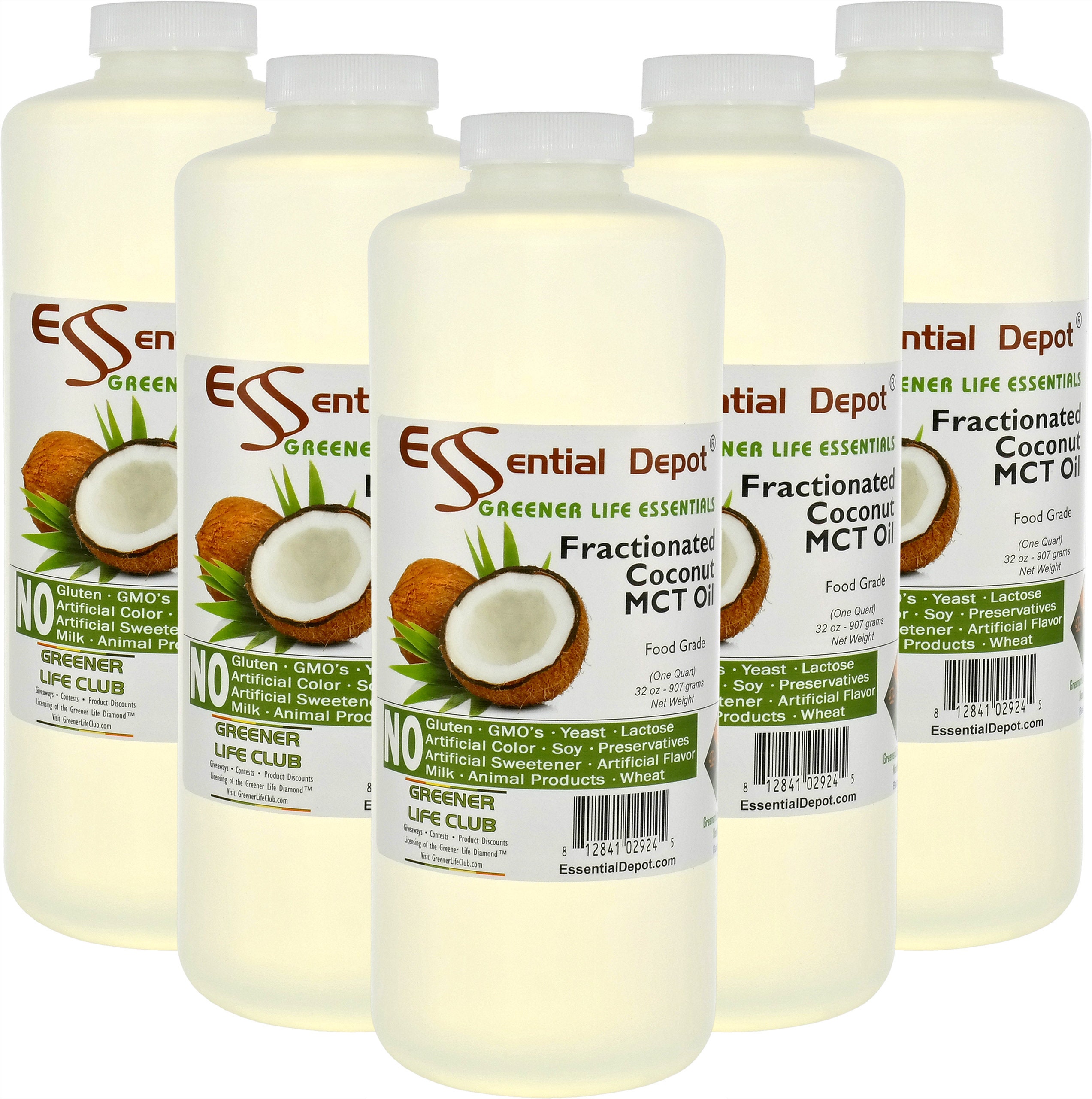Coconut Oil 76 Soap Making Supplies. 32 FL Oz. DIY Projects Safety Sealed.  