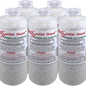Potassium Hydroxide Flakes 10 lbs KOH Free Shipping image 1
