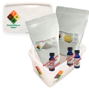 REFILL-paket - Badbombstillverkningskit (DEKONSTRUKTIONERAD) - Basic