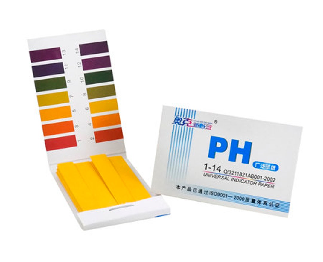 PH Testing Strips 1 Pack 80 Test Strips Etsy
