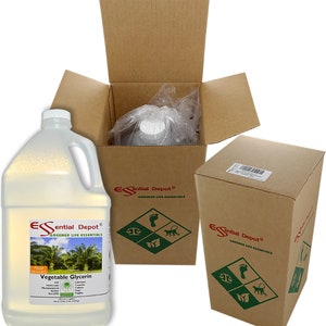 Glycerin Vegetable 1 Gallon (10.75lbs or 172oz net wt) - RSPO Palm Derived