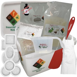 Lotion Bar Making Kit (DECONSTRUCTED) - Basic - Titanium Dioxide