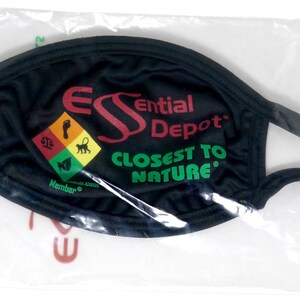 Black Safety Face Mask - Washable and Reusable