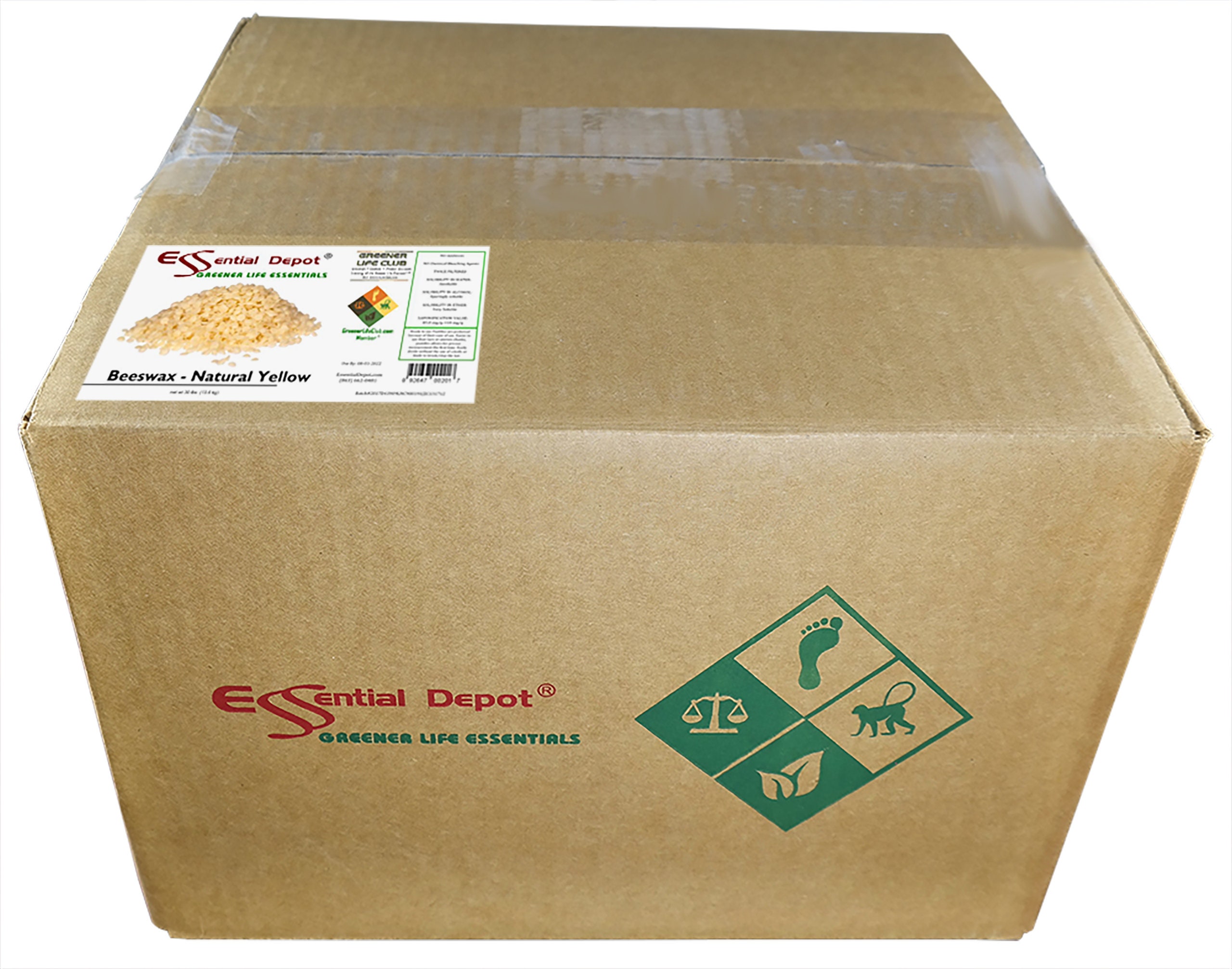 Tonsooze 453g Cera D'api Gialle 100% Pura Cera D'api Naturale Palline - Foto 2