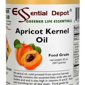 Apricot Kernel Oil 1 Quart