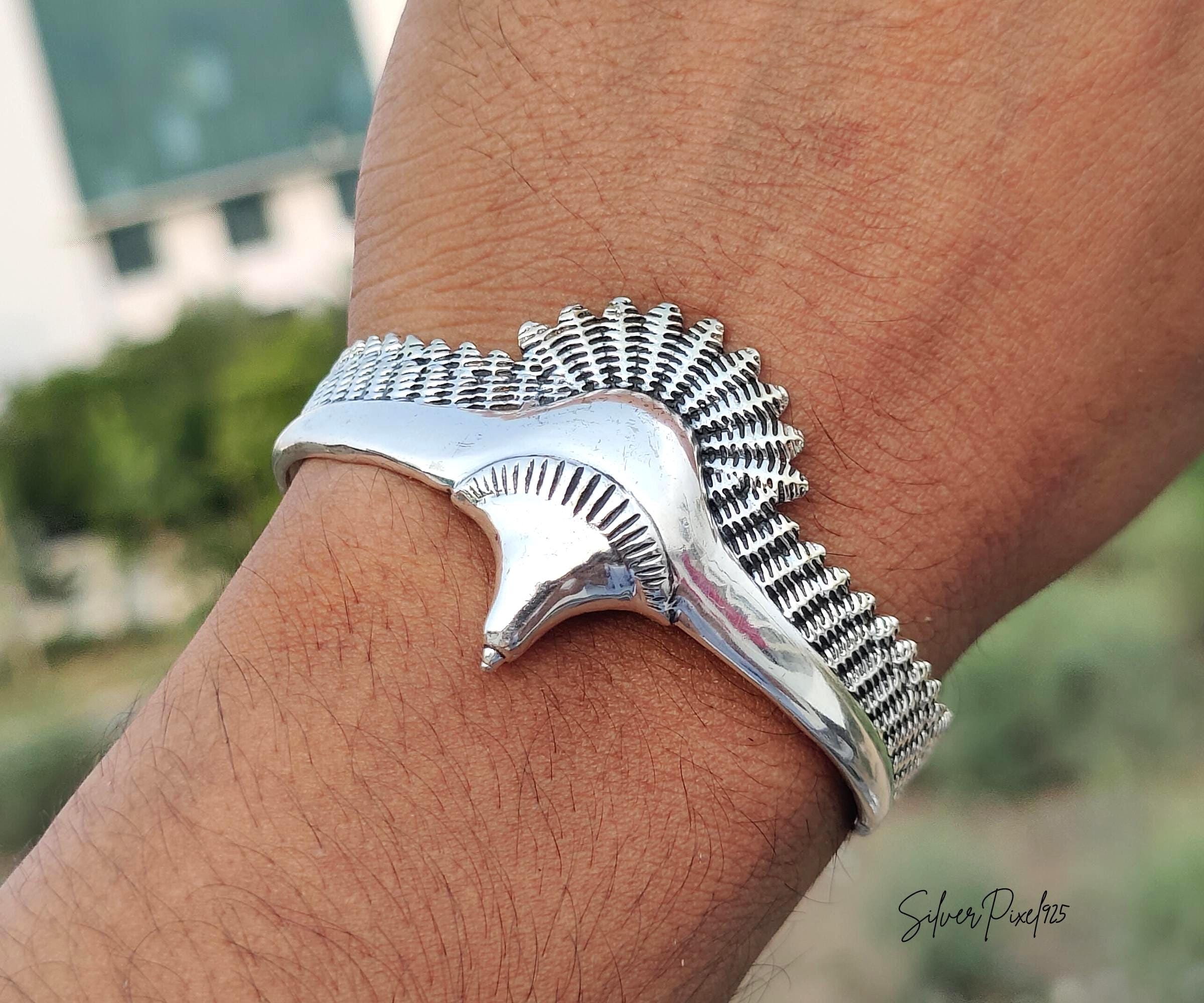 Native Eagle Bangle - Etsy