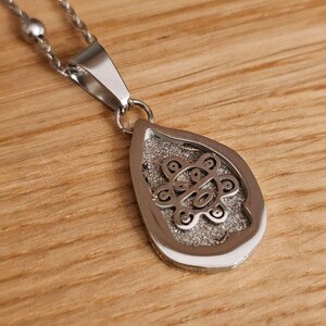 Sol Taíno Necklace | 18K Gold Plated Puerto Rico Pendant | Stainless Steel Heritage Jewelry image 9