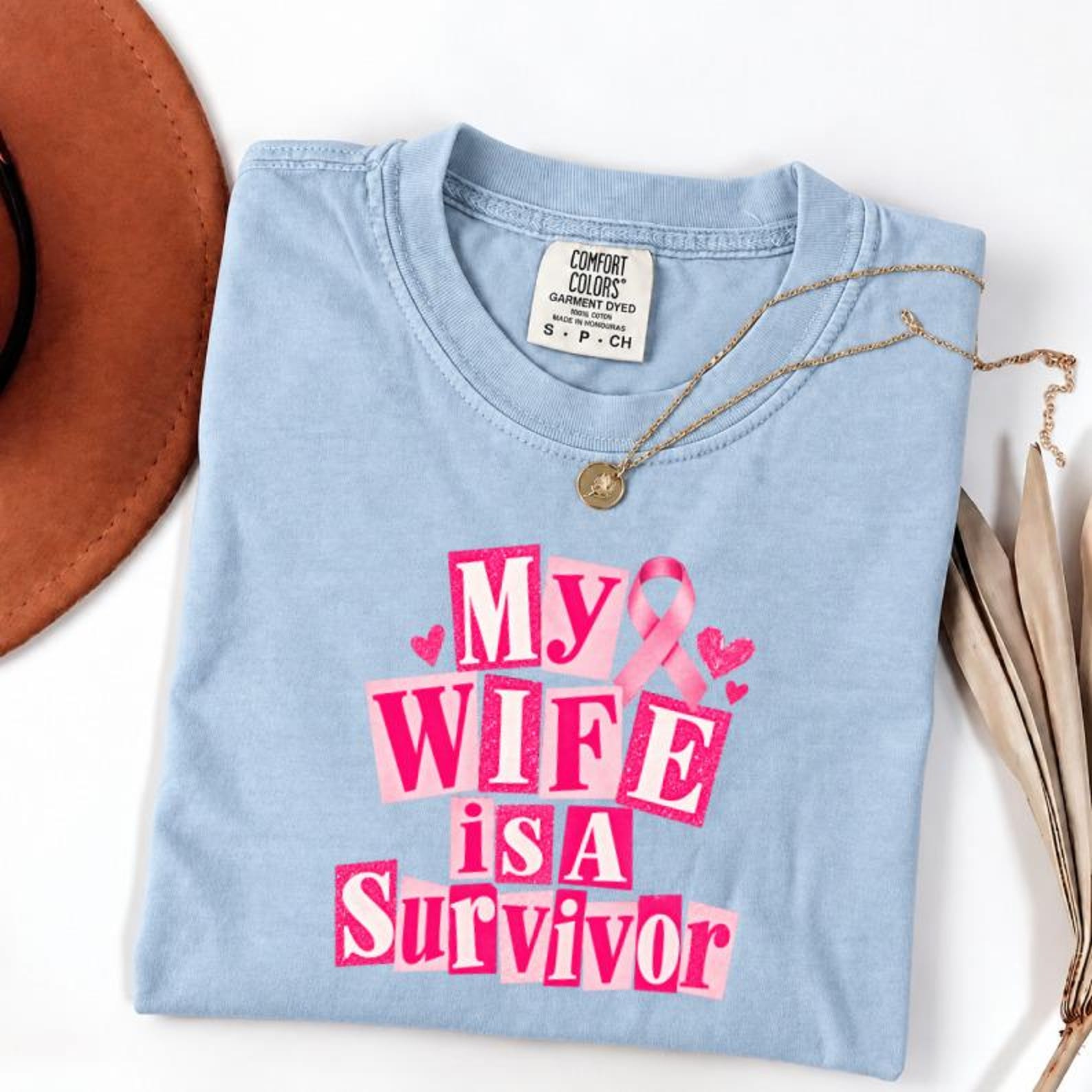 Vintage Ransom Note Breast Cancer Survivor PNG Digital Download, My Wife is A Survivor ...