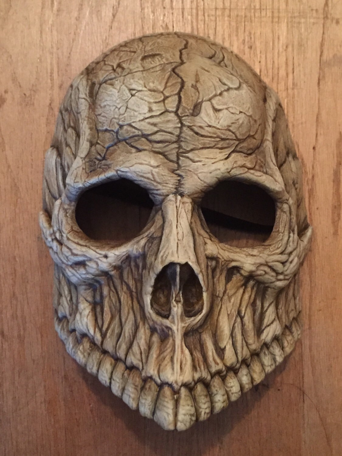 Mask Skull Venetian Bauta faux Bone Style Unisex Adult | Etsy