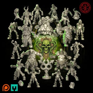 Juggernaut of Filth Fantasy Football Team (32mm Miniatures Set)