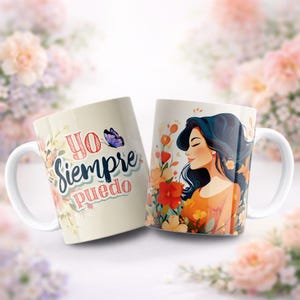 Design Taza 11oz Frauentag PNG 8. März Sublimationsarchiv Liste zum Drucken Sofort-Download