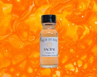 Sacral Chakra Oil - Passion, Creativity, Well-being