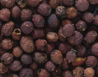 Hawthorn Berries. Organic -  Dried Whole - Crataegus Monogyna