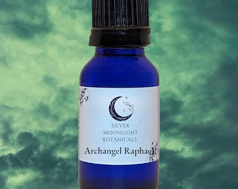 Archangel Raphael Ritual Oil - Air, Healing, Travel, and Guidance