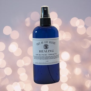 Healing Aromatherapy Spray | Healing Smokeless Smudge Mist | Yoga Mat Spray | Essential Oil Infused Aromatherapy