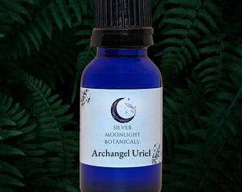 Archangel Uriel Ritual Oil - Transformation, Wisdom, Deep Mysteries