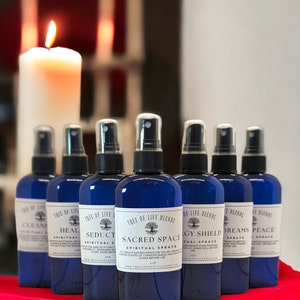 Aromatherapy Sprays | Smokeless Smudging Sprays | Yoga Mat Sprays | Spiritual Sprays