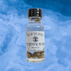 Water Element Oil | Emotion, Intuition, Healing, and Cleansing Oil | Elemental Water Ritual Oil