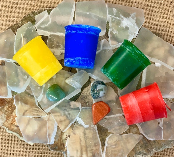 Four Elements Candle Set Etsy