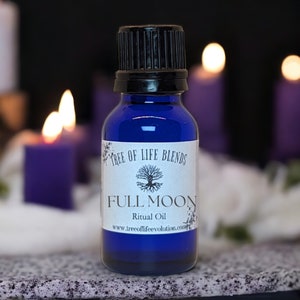 Full Moon Oil | Moon Magick Oil | Ritual Oil