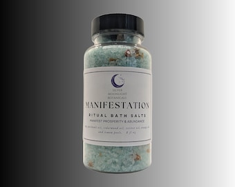 Manifestation Bath Salts - Prosperity - Dead Sea & Essential Oil Bath Salts