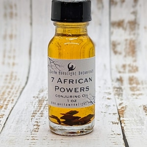 Seven African Powers Conjuring Oil