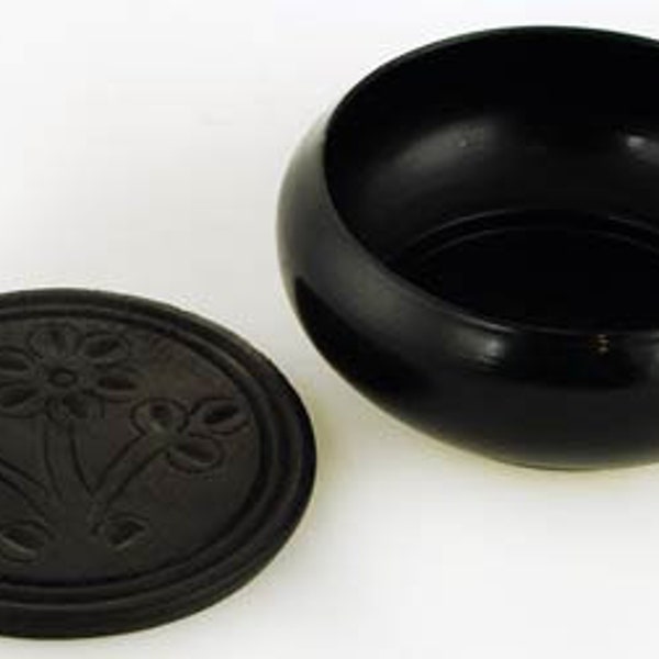 Incense Pot with Coaster 3"