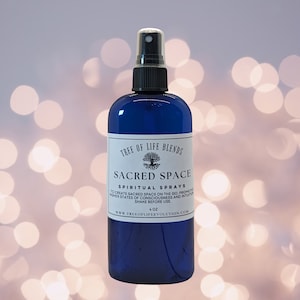 Sacred Space Aromatherapy Spray | Smokeless Smudge Mist | Yoga Mat Spray | Essential Oil Infused Aromatherapy