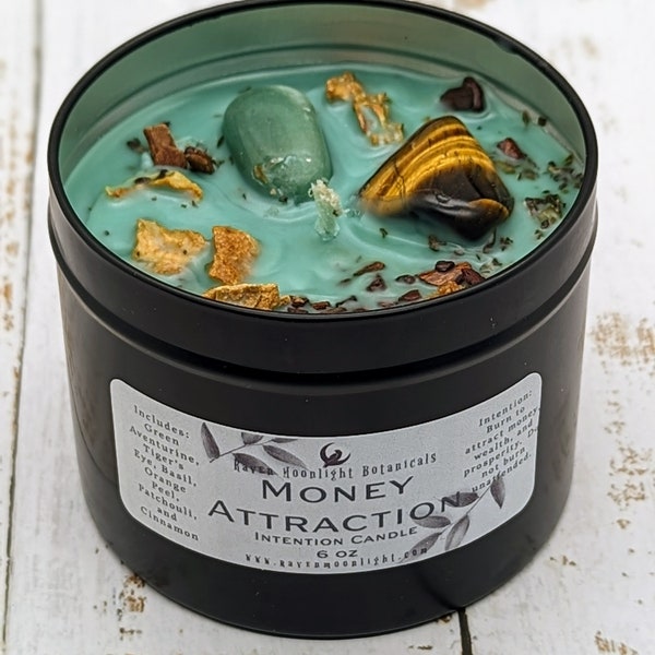 Money Attraction Candle