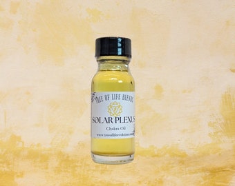 Solar Plexus Chakra Oil - Personal Power, Confidence, Vitality
