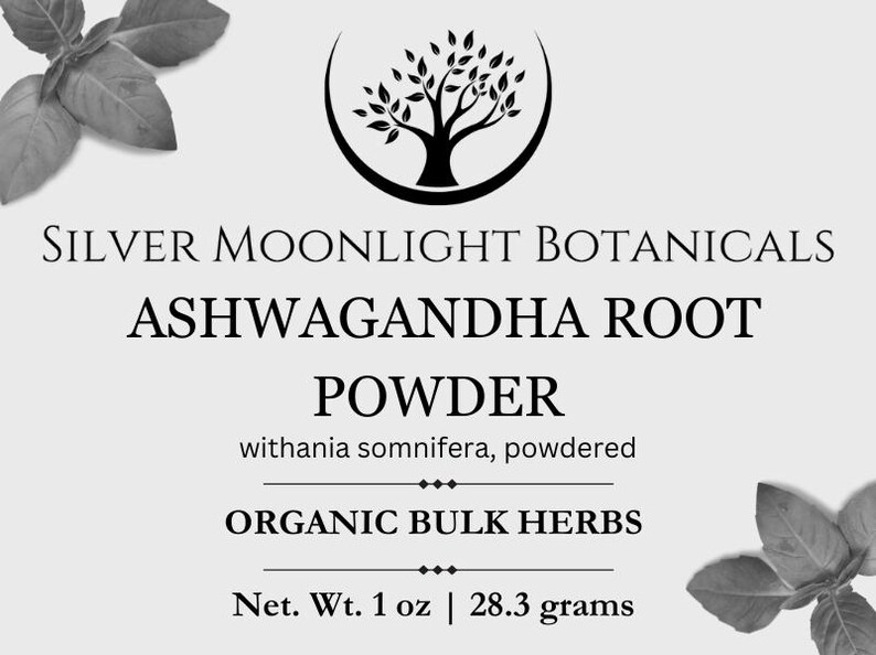 Polvo de raíz de ashwagandha, orgánico - Withania somnifera - Ginseng indio imagen 2