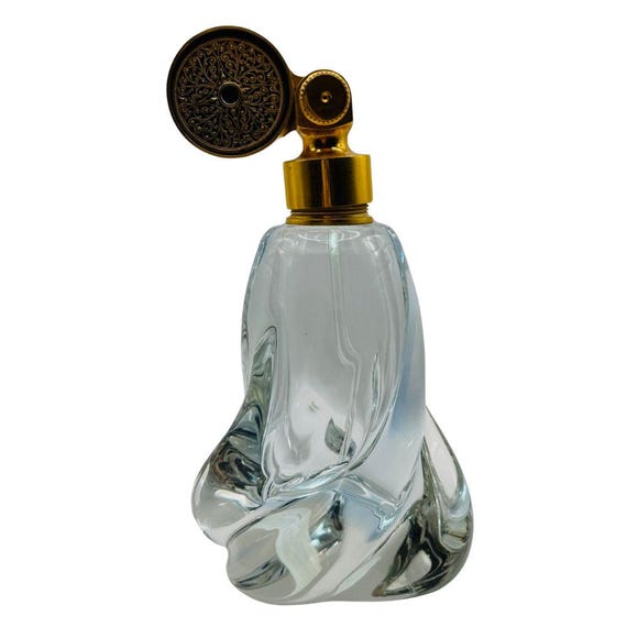 Marcel Franck heavy crystal perfume bottle