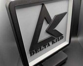 Custom LED Logo Sign | Backlit Business Wall Art | Modern Office Decor