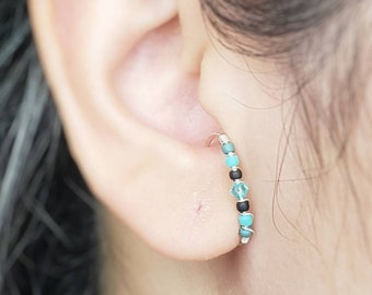 Faux Hugger Örhängen - Piercingfria Smycken - Örhängen i Sterlingsilver