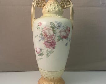 Antique Robert Hanke Austria Porcelain Vase